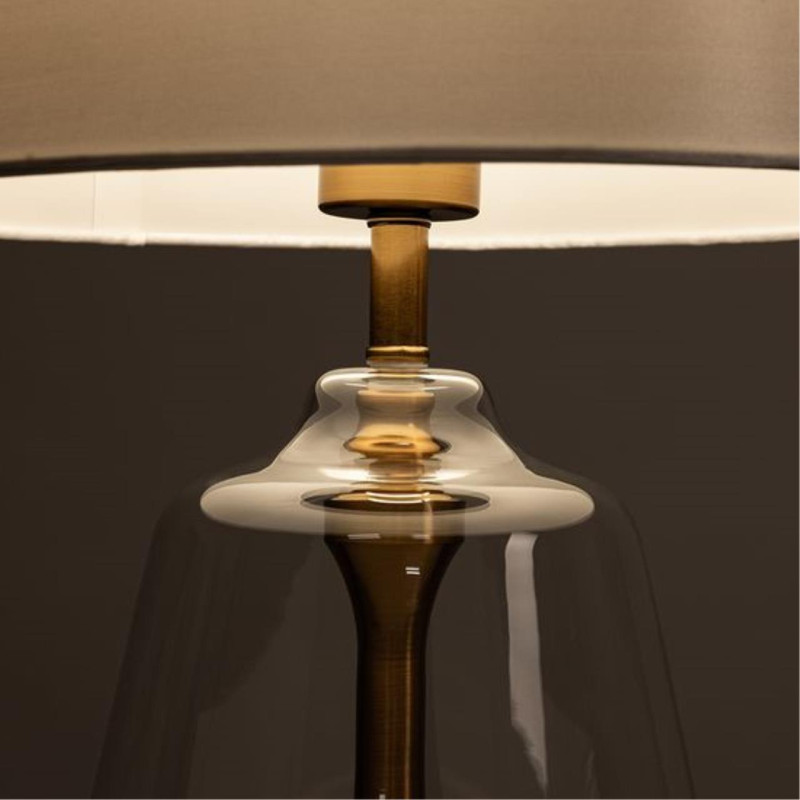 Настольная лампа 33*54 см, 1 E27*60W,  К, Arte Lamp Pleione A5045LT-1PB, Полированная Медь