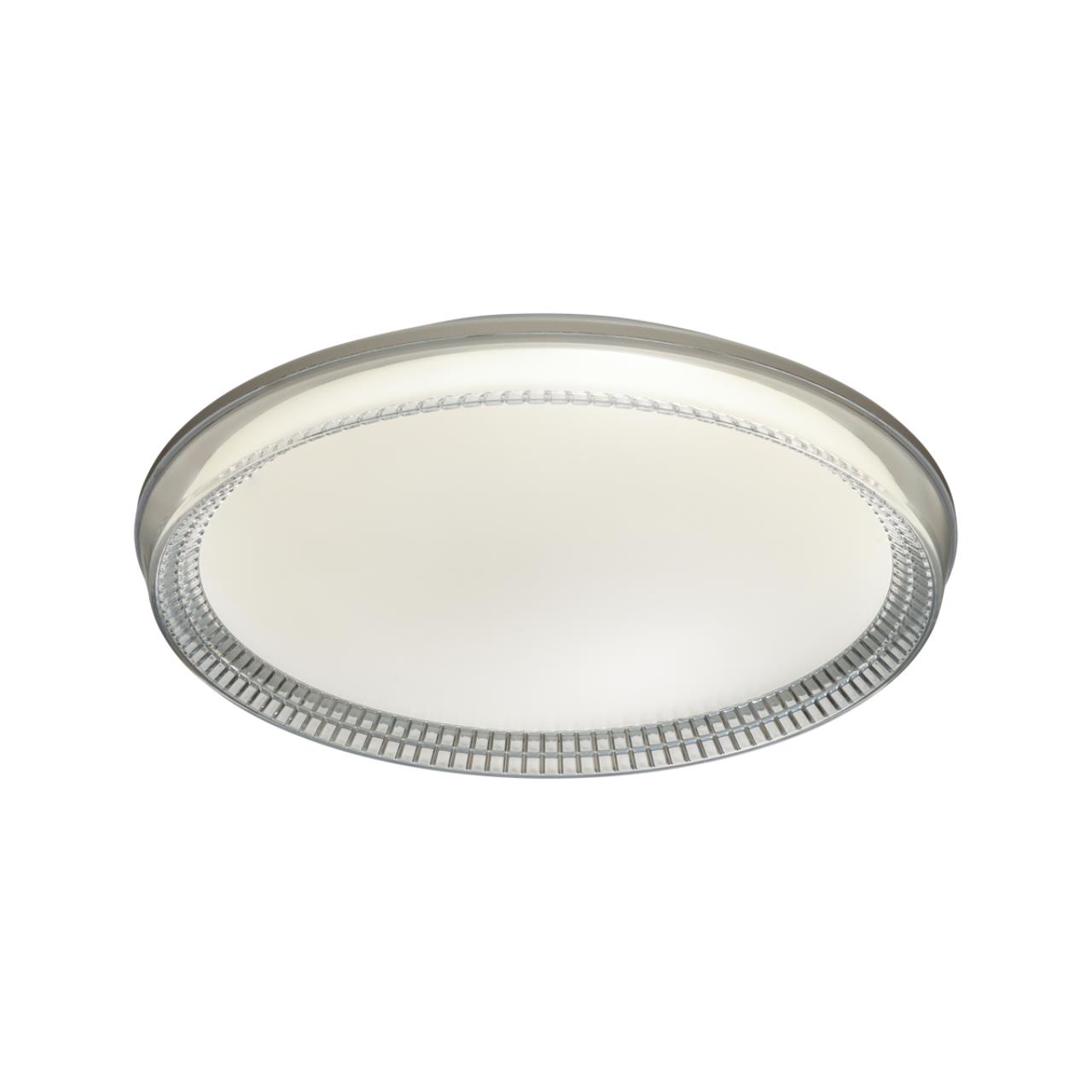 Светильник 40,5*8 см, LED 1*48W, 4000 К, Sonex Depax 7643/DL, белый/прозрачный