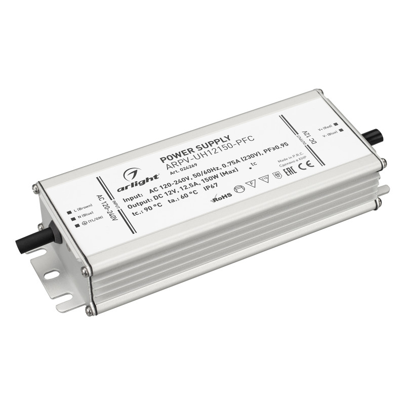 Блок питания для светодиодной ленты Arlight 024269 17,4*6,75*3,35 см.