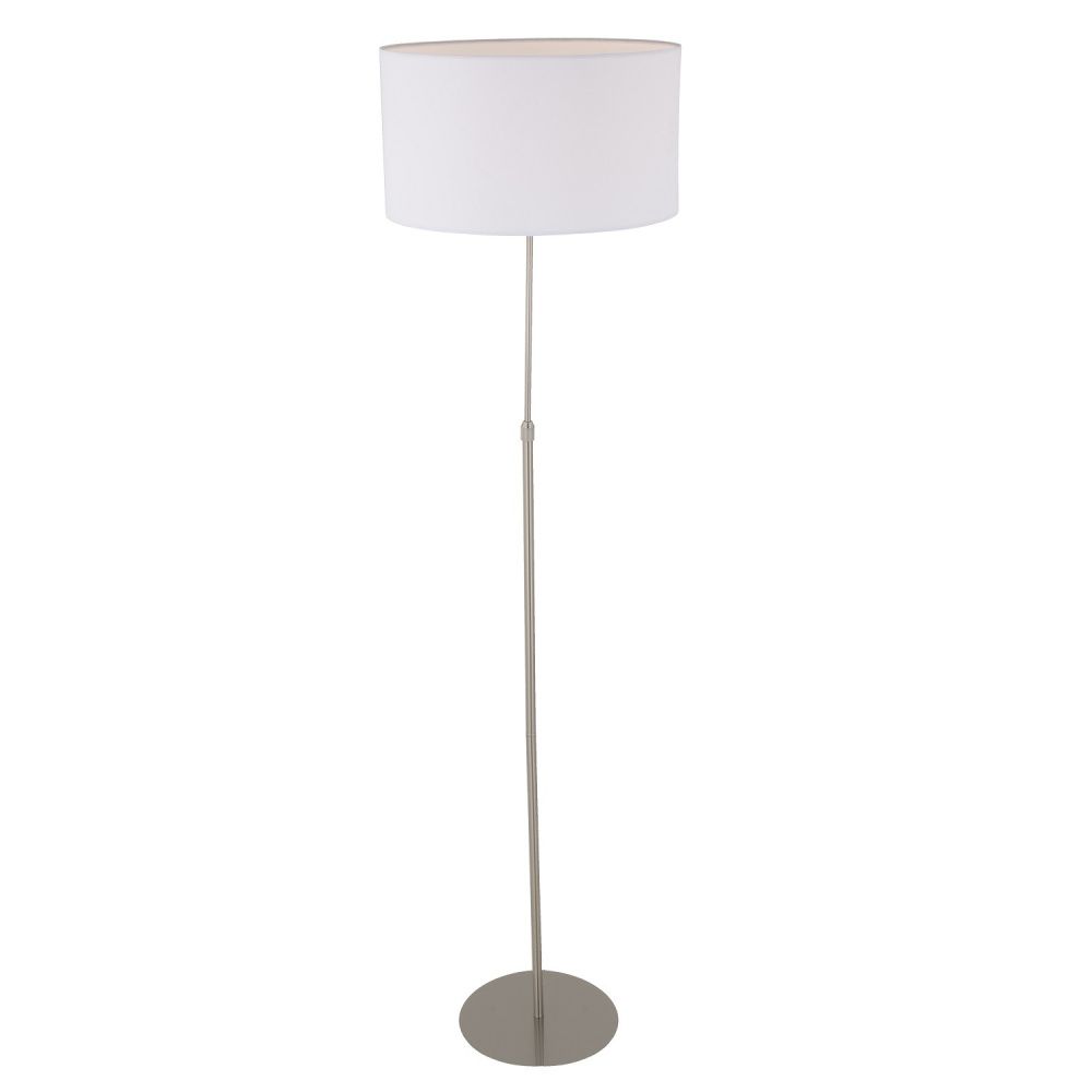 Торшер 40*40*150 см, 1*E27 Gerhort G61603/1F SN WT, Сатин