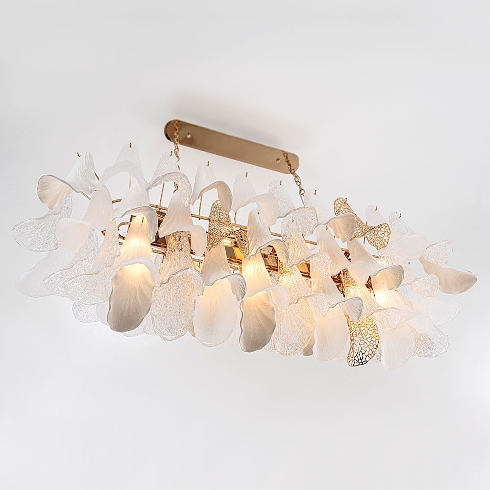 Подвесная люстра 48*124*58/120 см, 16*Е14 MODELUX premium ML.6777.16P GD золото