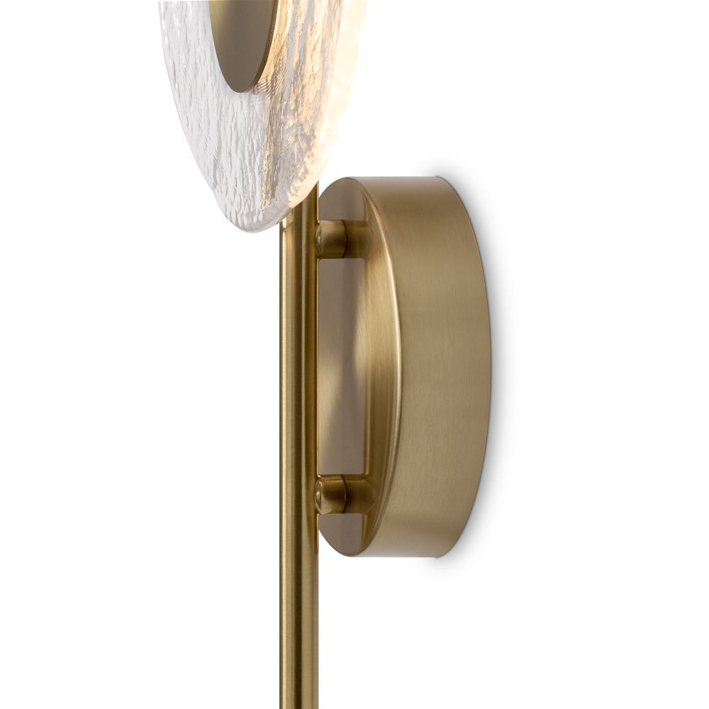 Бра 30-57,5 см, LED*5W, 2700K, Freya Eclat FR6182WL-L5BS1, Латунь