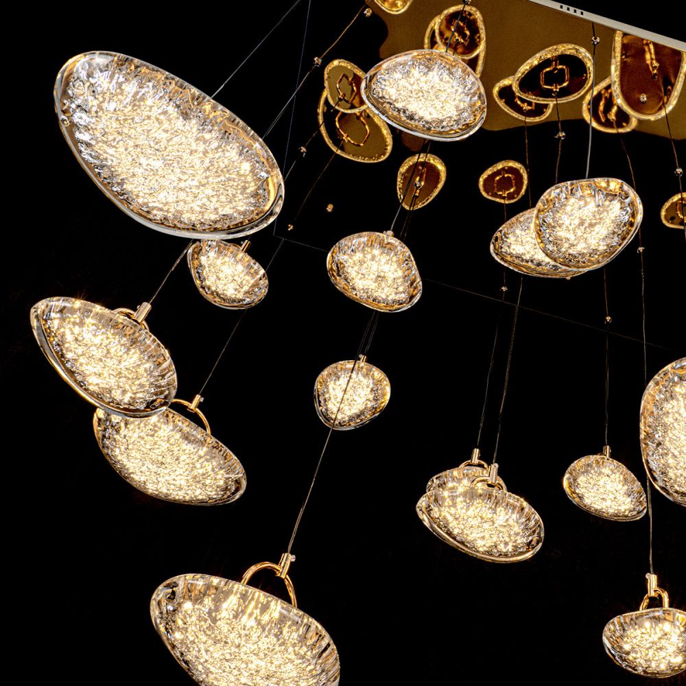 Светильник 120*60*-300 см, *LED*234W, 3000-6000K, Modestyle  MS.2331.1200, Золото