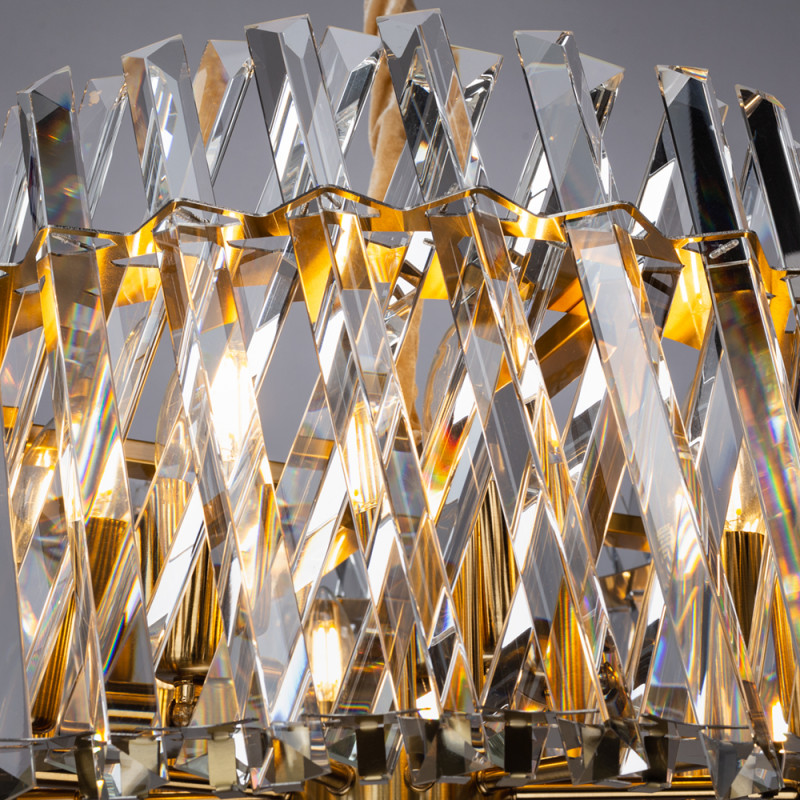 Светильник 50 см, Divinare Bivara 7567/18 SP-10, бронза