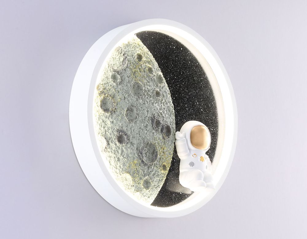 Бра **3,5- см, **W, 3000-6400K, Ambrella Light Wallers FW11101, белый