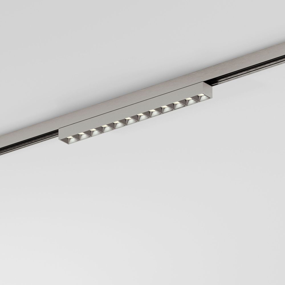 Трековый светильник 23 см, 10W, 3000K, Elektrostandard 4690389220685, никель