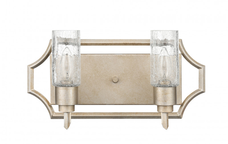 Бра 13*42*22 см, 2*E14 античный шампань Vele Luce Elsa VL4214W02