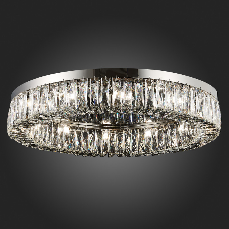 Люстра потолочная 82 см, 480W, ST LUCE Rifrazio SL1226.102.12 Никель