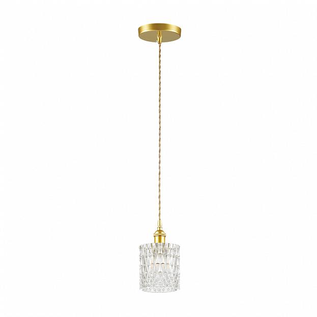 Подвесной светильник Lumion JESS 3799/1 золото, диаметр 11.5 см
