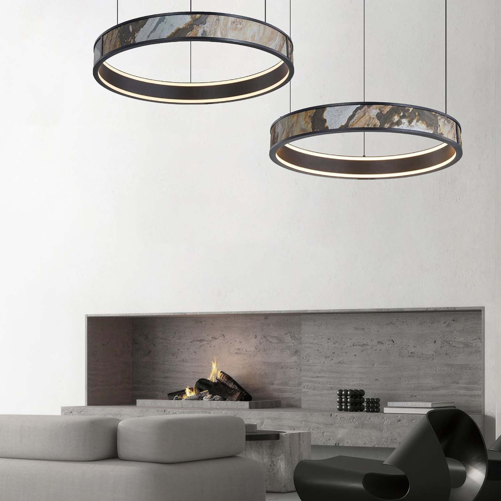 Бра 30*30 см, 1*LED, 24W, 4000K, Favourite Lago 4597-1W, латунь