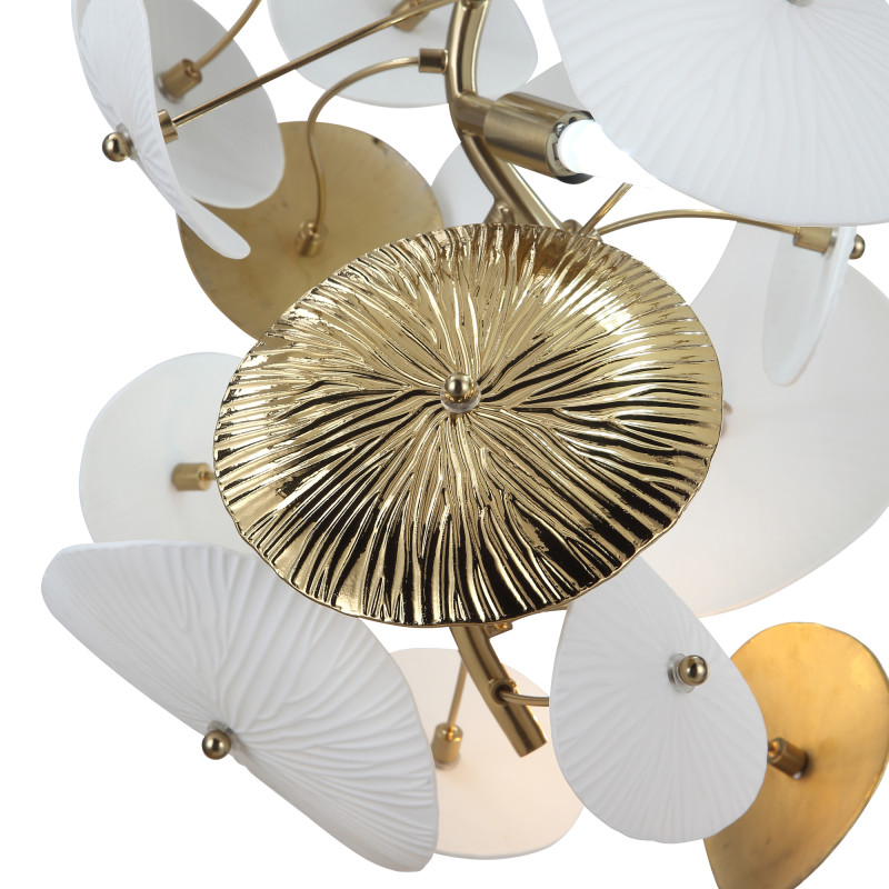 Светильник подвесной DAHLIA 5*G9 LED*5W 4000K ST LUCE SL1518.303.05 латунь