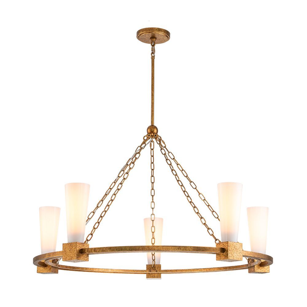 Люстра Elstead Lighting, Арт. KRISTY5-DG-OPAL