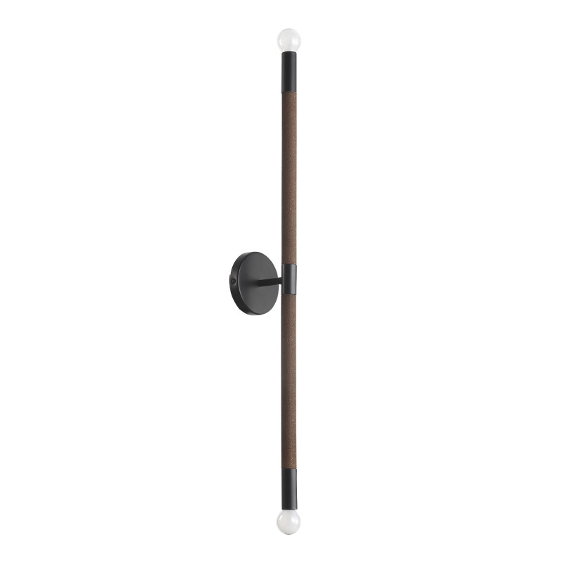 Светильник настенный CORK 2*E14 ST LUCE SL6226.401.02 черный, коричневый