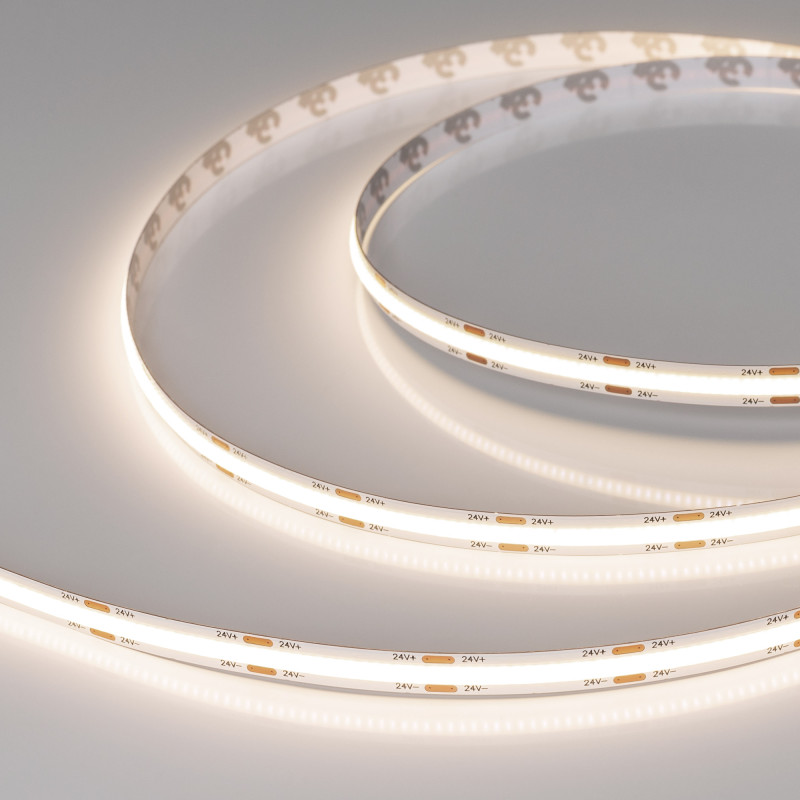 Светодиодная лента COB-X544-8mm 24V Warm3500 (11.5 W/m, IP20, CSP, 5m) (Arlight, -) 044580, цена за метр, катушкой по 5 м