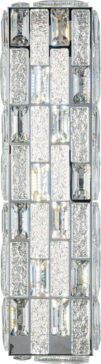 Настенный светильник 48 см, 25W, 2800-6500K, Stilfort Gabbana 4014/09/01WL, хром