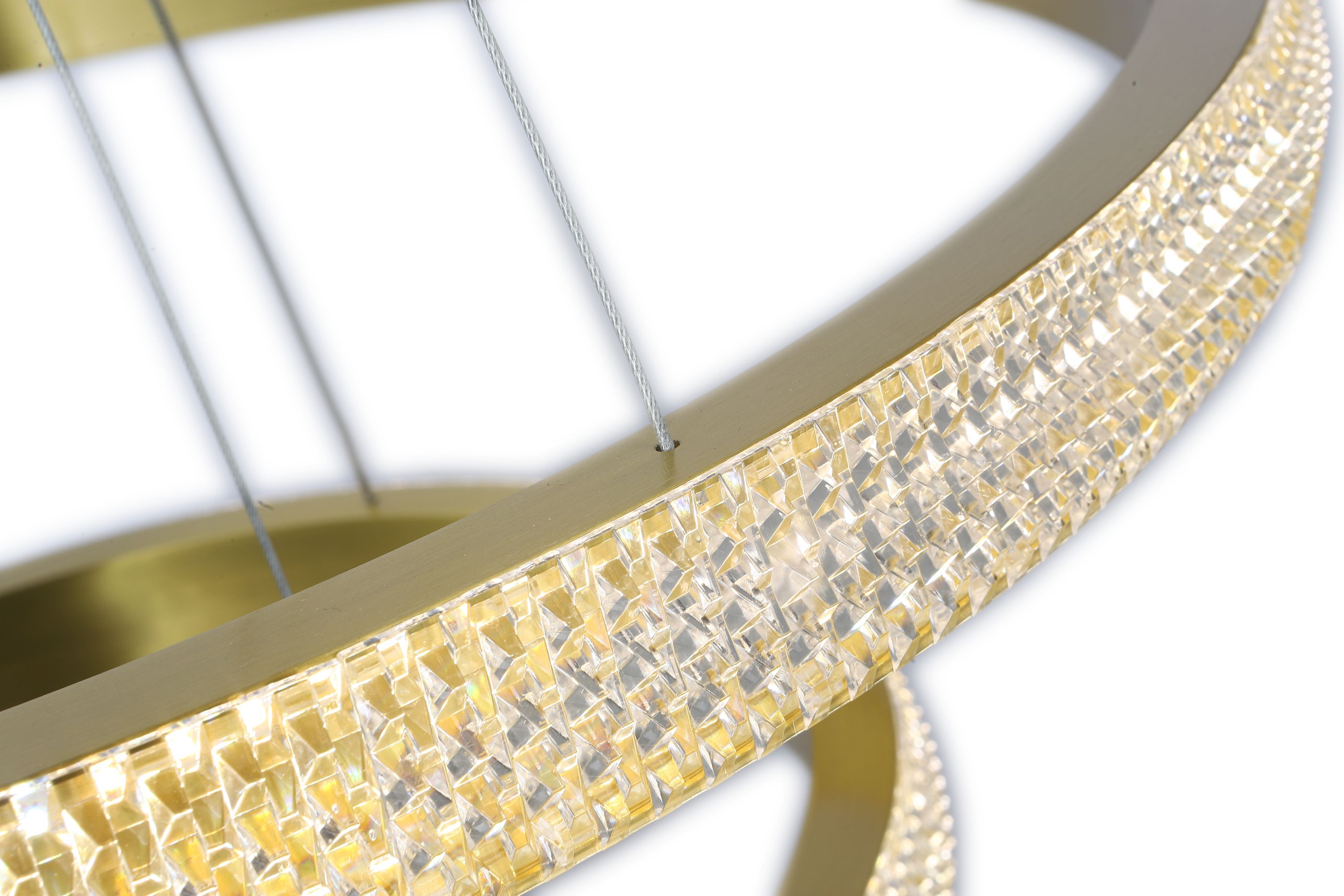 Светильник подвесной 40/60/80 см, LED 63W 3000/4000/6000K бронза Zortes Lidia ZRS.30110.63