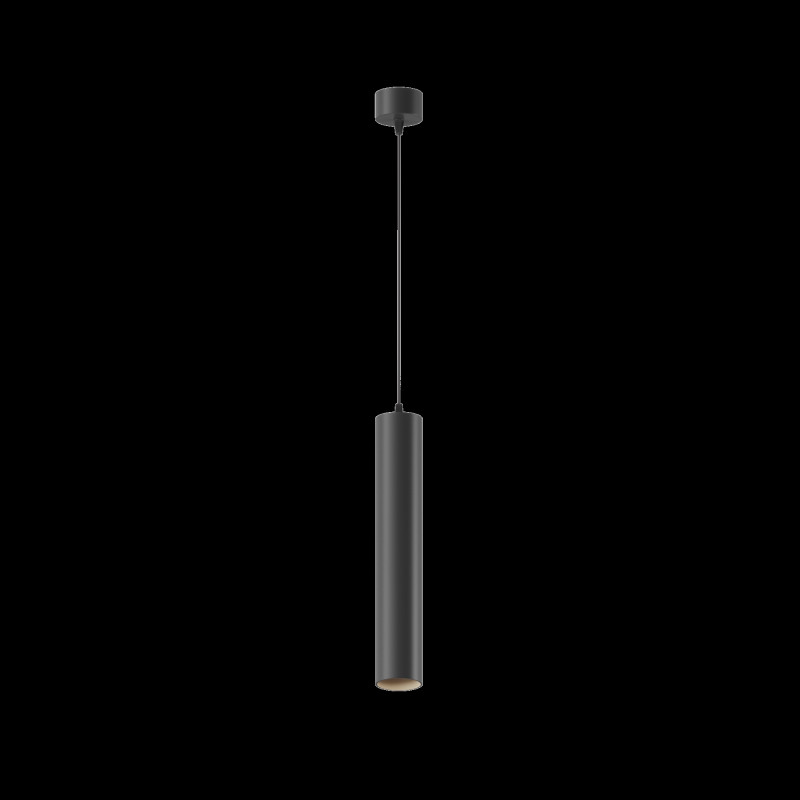 Подвесной светильник  5,2*30 см, LED 12W, 4000К, Черный Maytoni Focus LED P072PL-L12B4K-1