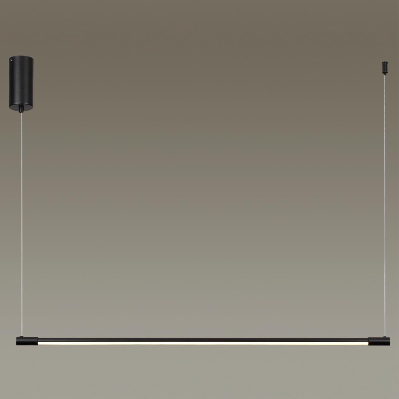 Светодиодный светильник 81 см, 9W, 3000K Odeon Light Fillini 4335/9L, черный