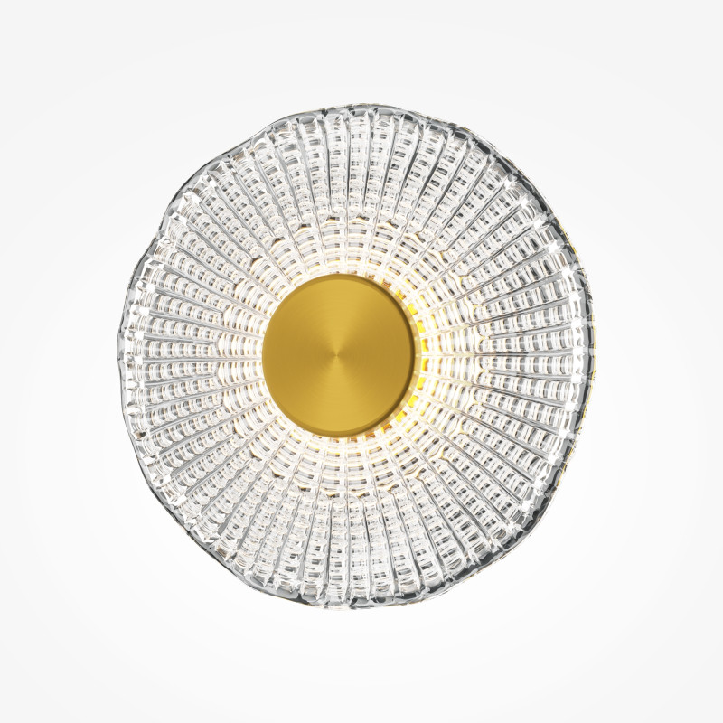 Бра 25 см, 5W, 3000K, Maytoni MOD343WL-L5BS3K3, латунь