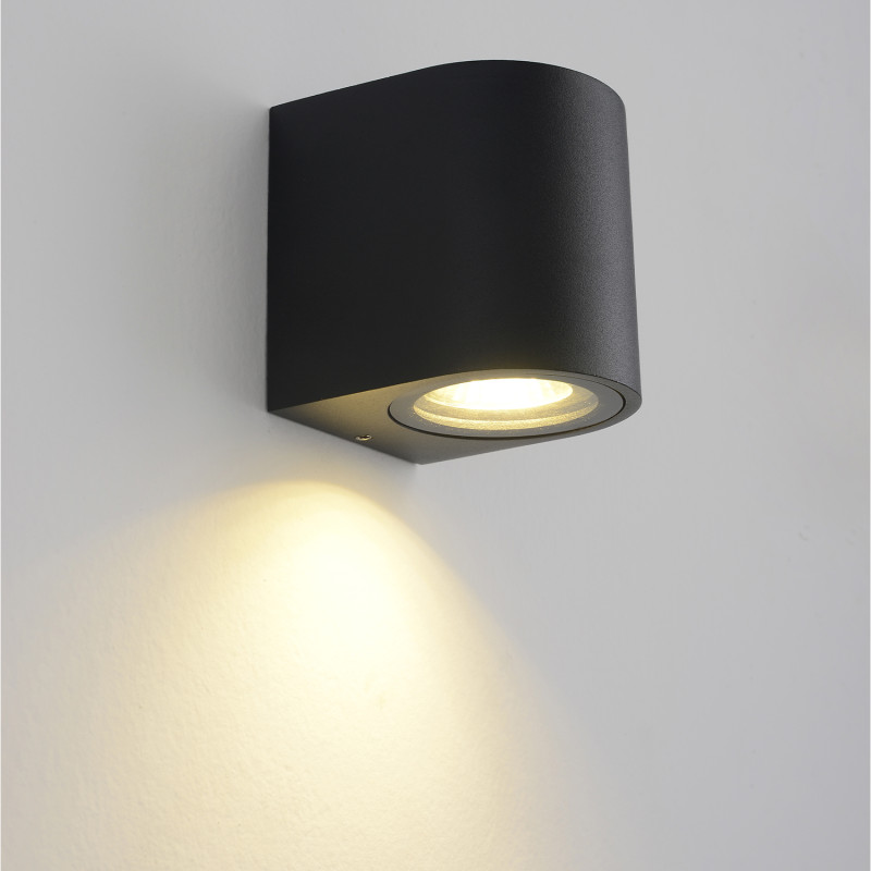 Светильник 8 см, Crystal Lux CLT 527W1 BL, черный