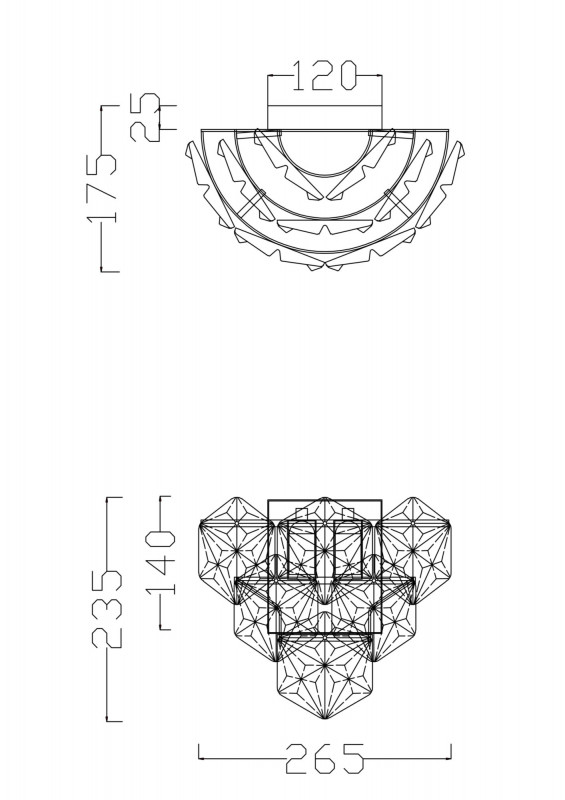 Настенный светильник Freya Molly FR1004WL-02CH, хром