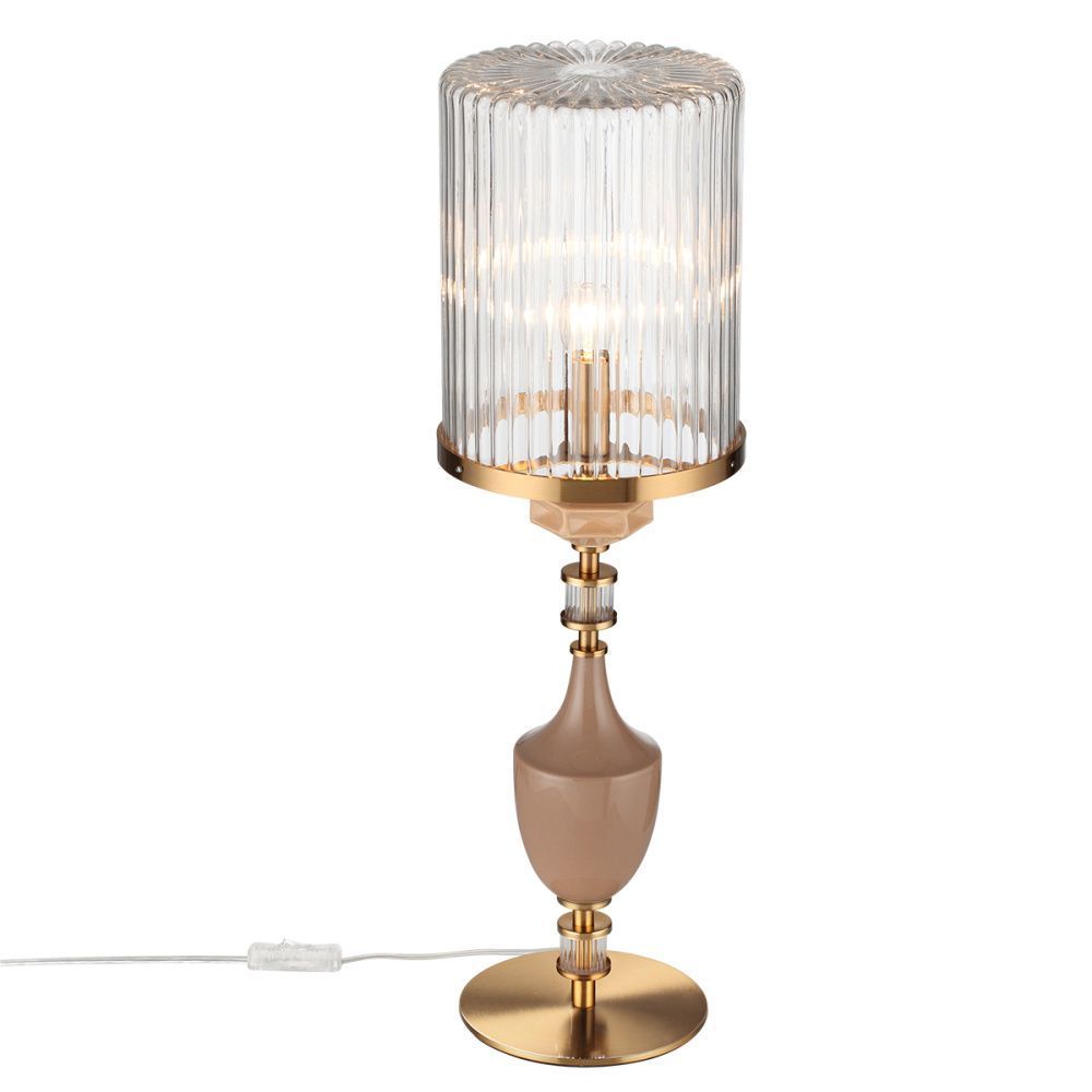 Настольная лампа 60 см, Odeon Light 5414/1TA, бронза