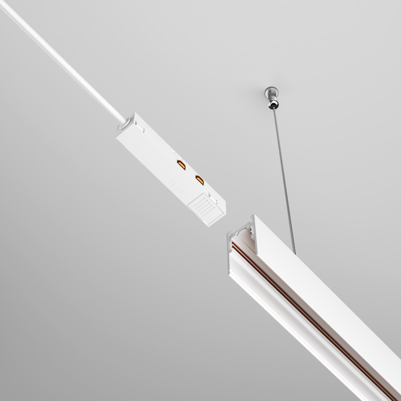 Ввод питания Maytoni Technical Magnetic track system Exility TRA034B-42W белый IP 20