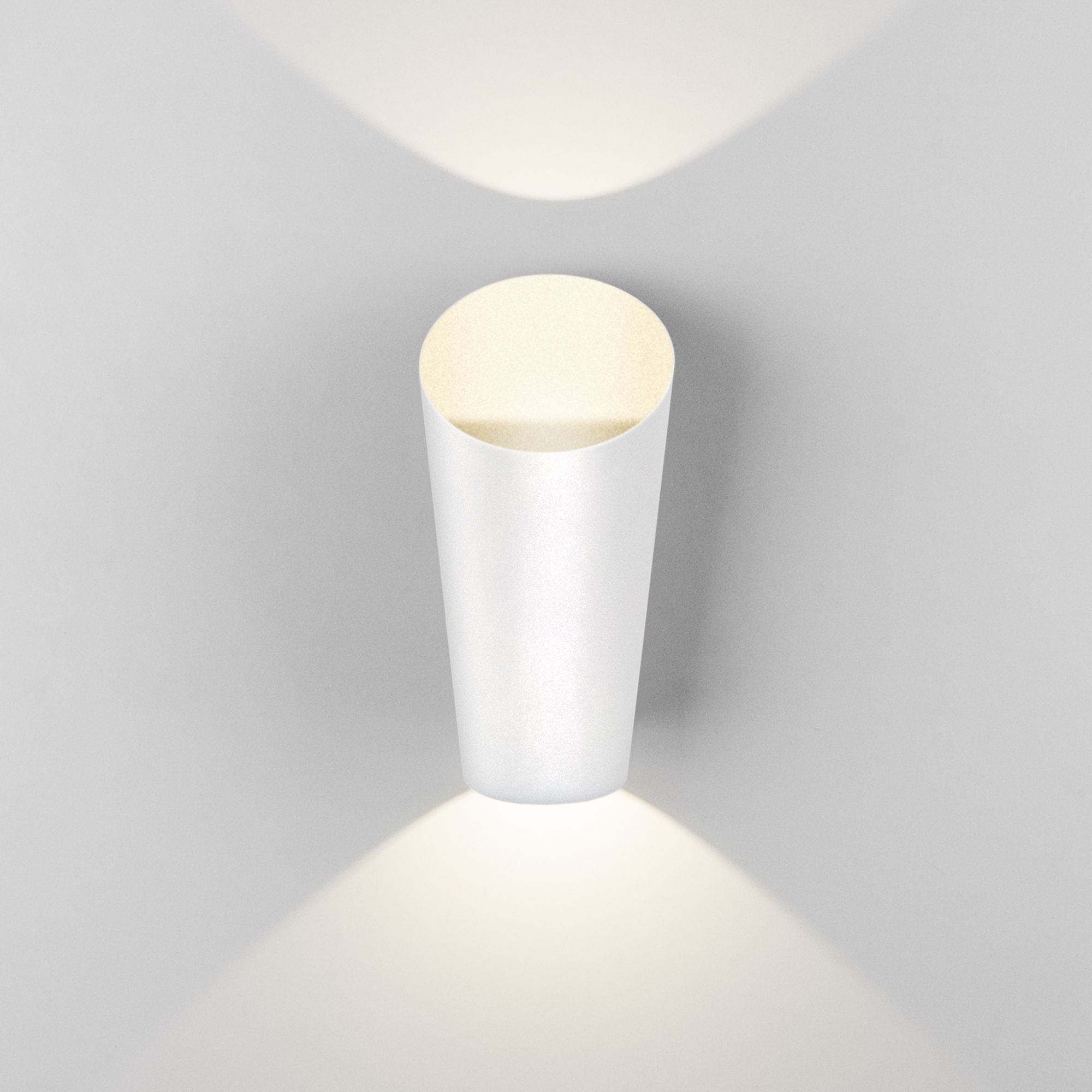 Уличный настенный светодиодный светильник Tronc IP54 1539 TECHNO LED белый Elektrostandard