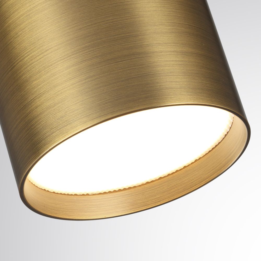 Светильник 8 см, 8W, 3000-6000K, Odeon Light 7128/8CL, бронза