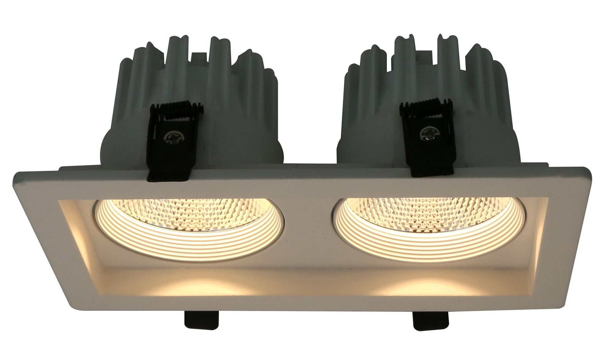 Встраиваемый стандартный светильник Arte Lamp A7007PL-2WH, белый