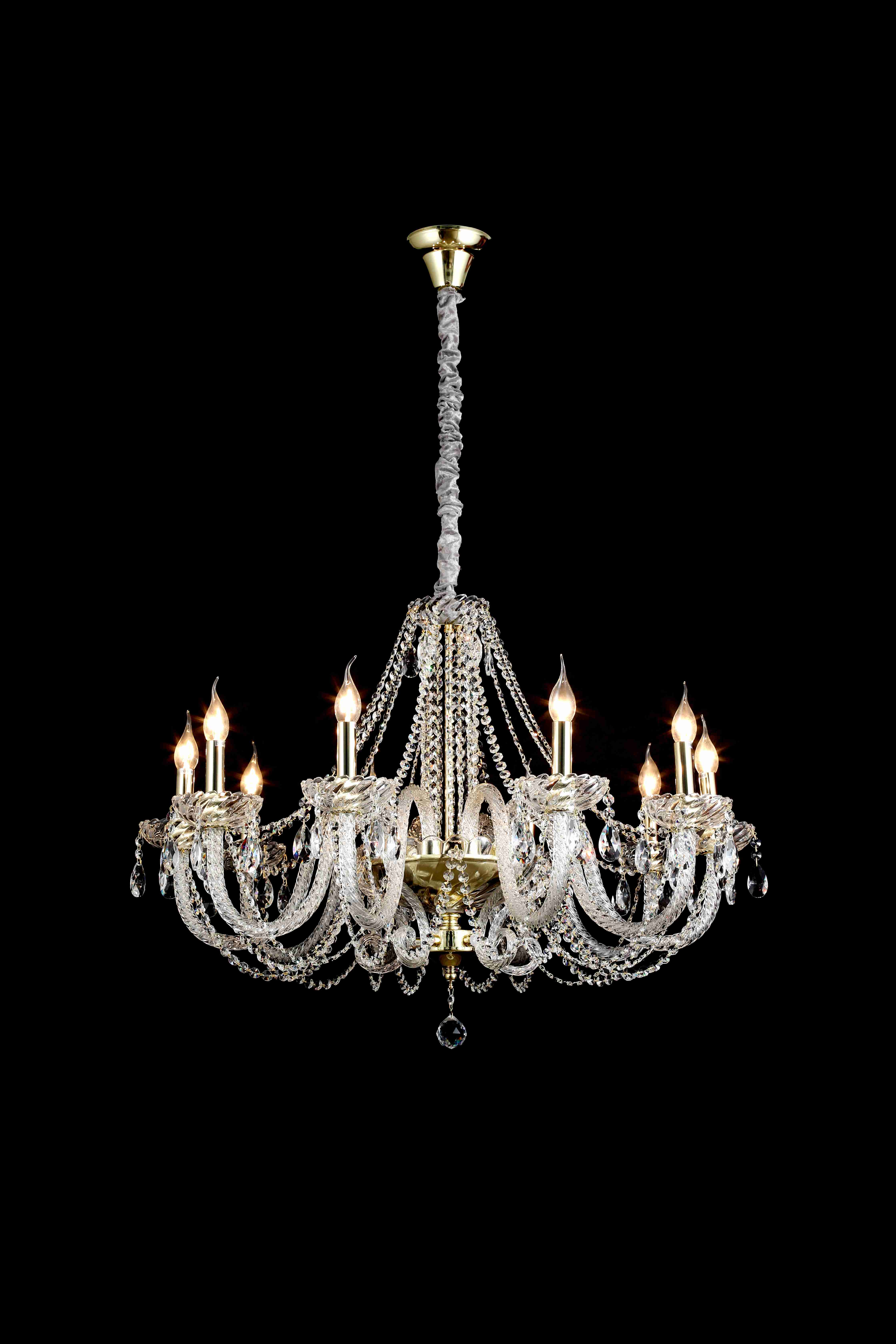 Люстра 980*710, 10*E14, 40W NewRgy Premium 8293/10G GOLD, Золото
