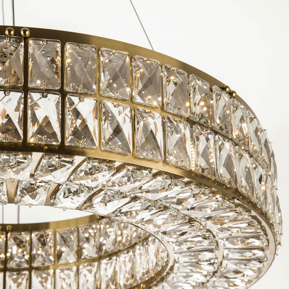 Подвесная люстра *60*120 см, LED 45W, 3000 / 6000K, Латунь MODELUX ML.330.600 BS