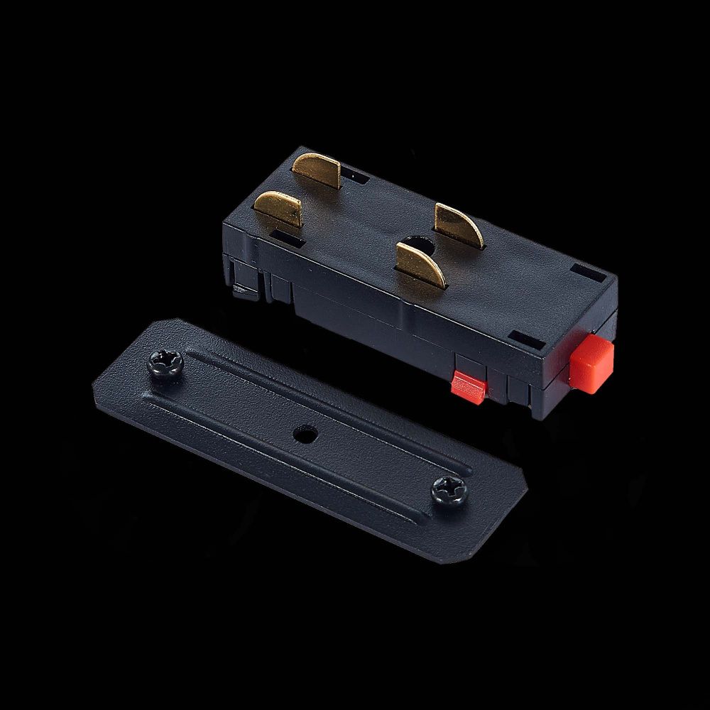 Коннектор прямой Черный  St Luce SKYLINE 220 ST015.422.10H