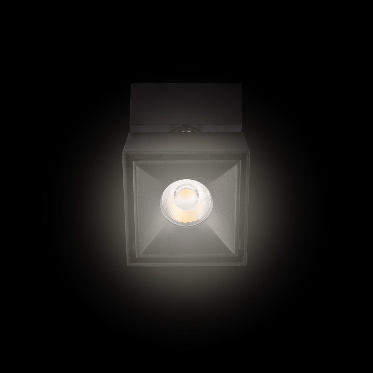 Накладной светильник 9*7,5*7,5 см, 1*LED*12W 4000K LOFT IT Focus 10323/B Black черный