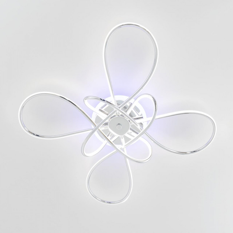 Люстра 65*12 см, LED*90 W, 3000-5500 К, Хром Citilux Джемини CL229B141E