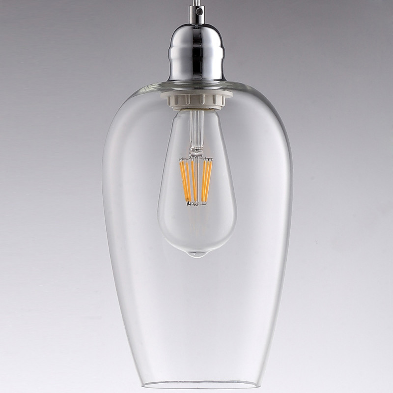 Подвесной светильник Arte Lamp A9291SP-1CC хром, диаметр 16 см