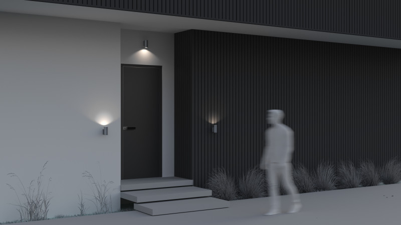 Светильник 14 см, Maytoni Bowery O574WL-01GR, серый