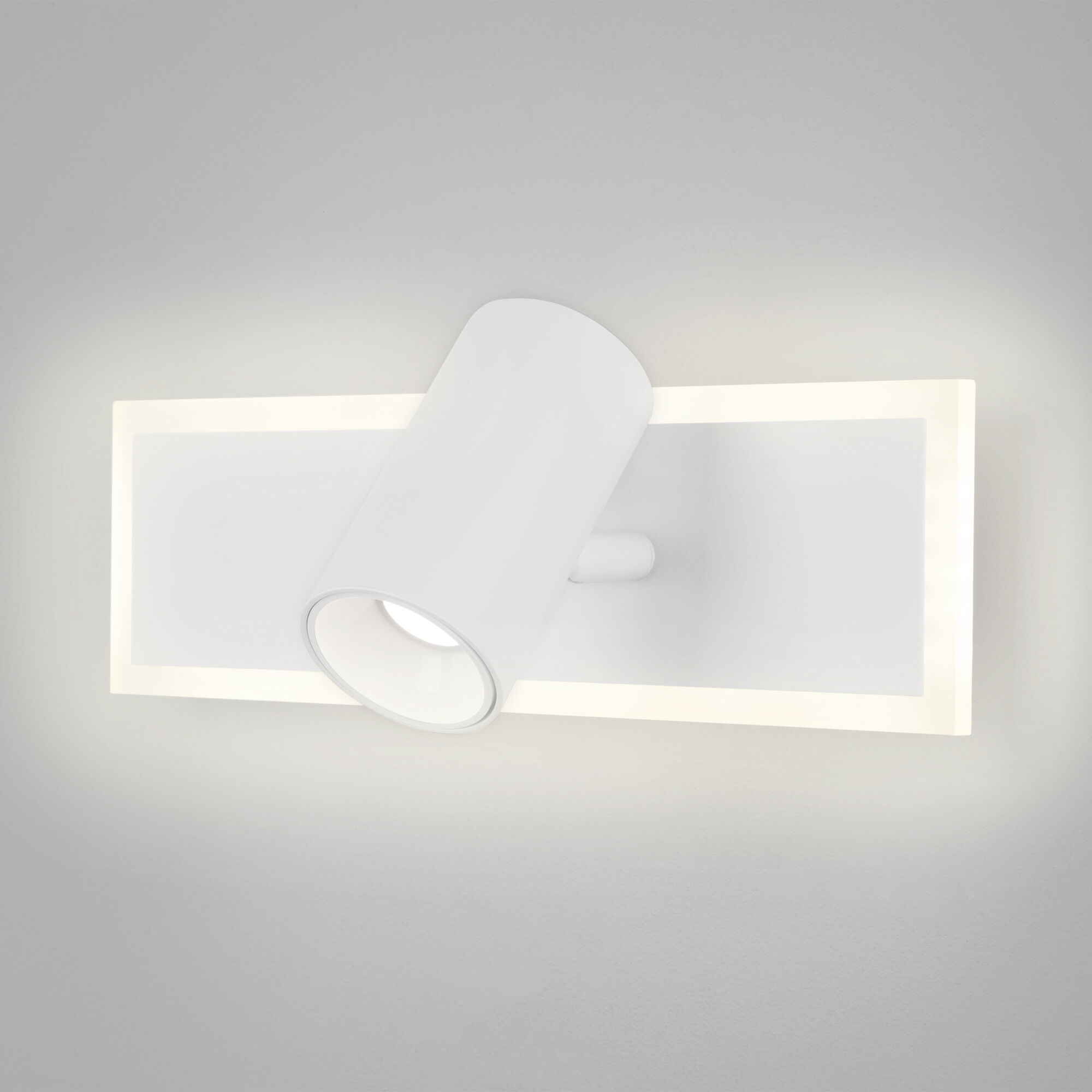 Светодиодный светильник 32 см, 15W, 4200K, Eurosvet 20127/1, белый