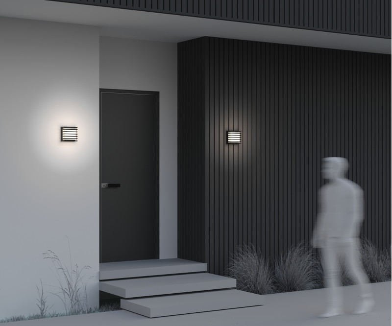 Уличный настенный светодиодный светильник Maytoni Downing Street O020WL-L10B4K