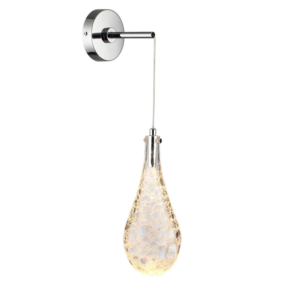 Бра *3*28- см, 1*LED*10W, 3000K, Odeon Light Incanto 7148/5WL, хром