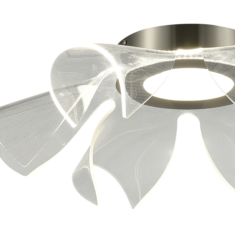 Светильник потолочный  FAIRY 1*LED*20W 4000K ST LUCE SL6235.102.20 никель