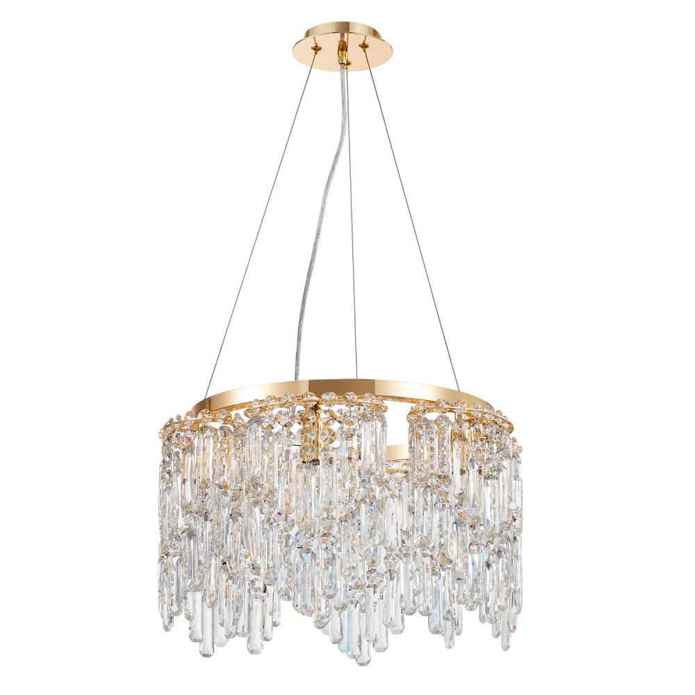 Люстра *50*80-130 см, 6*E14*40W, Favourite Diadem 4724-6P, золотой