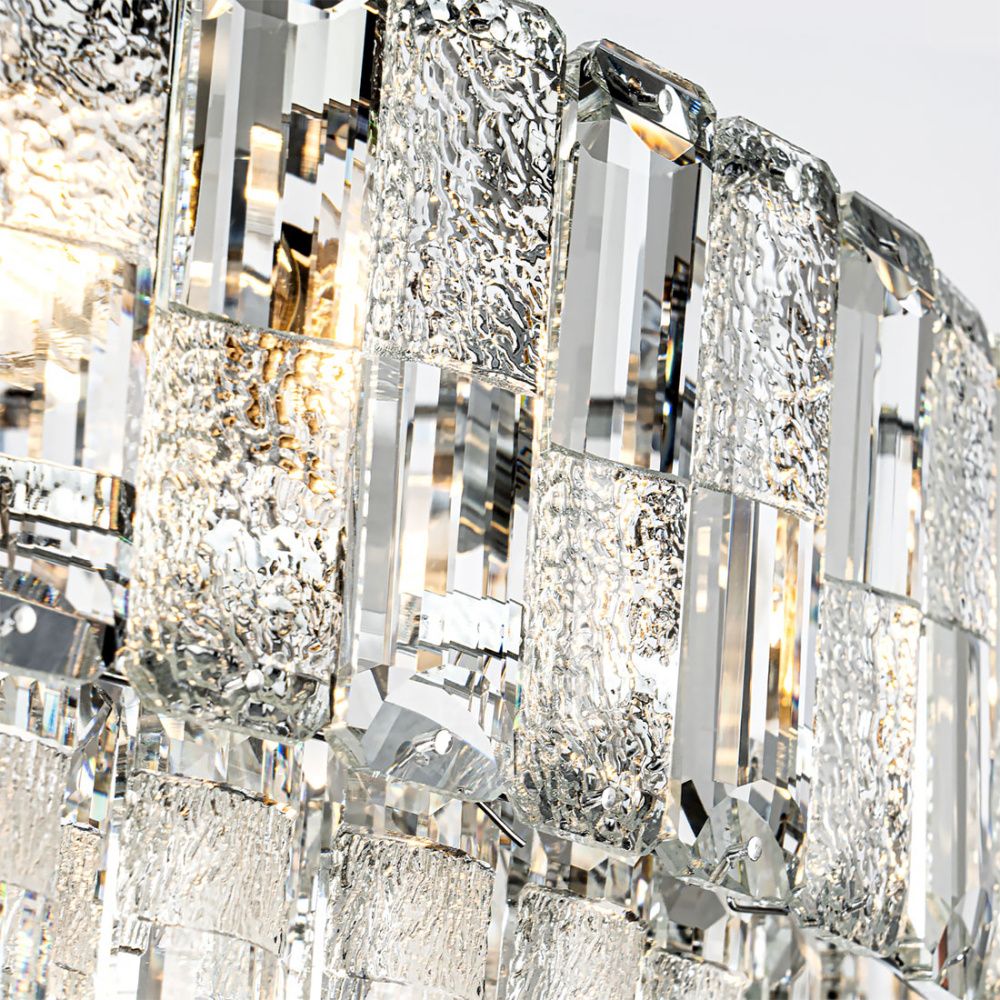 Люстра 60 см, 9*Е14*40W, 18 м2 Modelux  ML.7039.600 CR, Хром