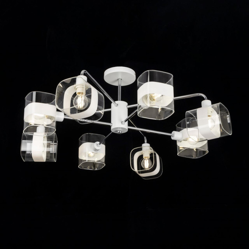 Люстра 76 см Citilux Бертон CL140180 белый