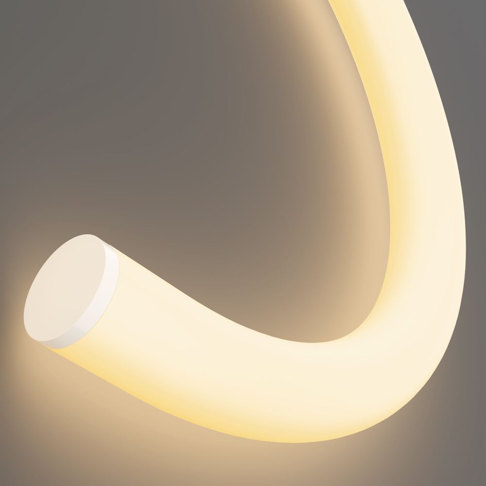 Гибкий неон Nemo D25 48V 12,5W/м 3000К IP65 20м, 2000*3*3 см, Maytoni Круглый 360° Led Strip 433001, Белый