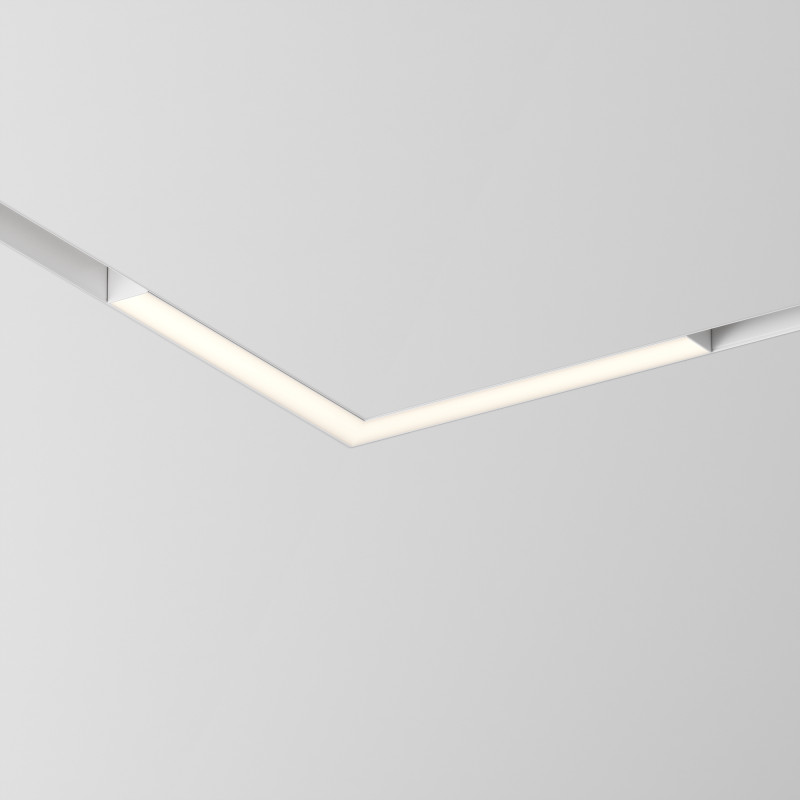 Трековый светильник 3,35*30*5 см, LED 24W, 3000К, Белый Maytoni Basis TR078-2-24W3K-W