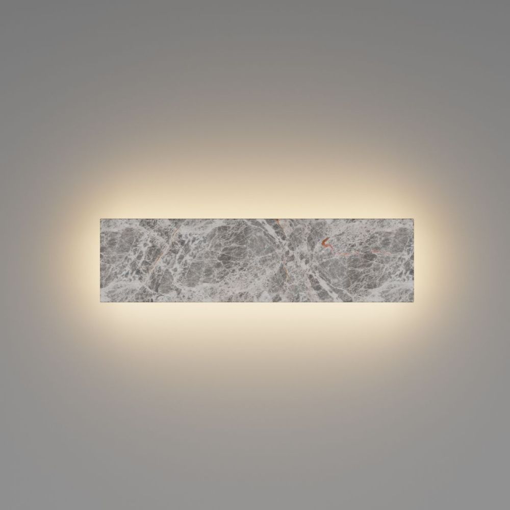 Настенный светильник 30 см, 8W, Maytoni Basic Texture MOD461WL-L8GRK, серый