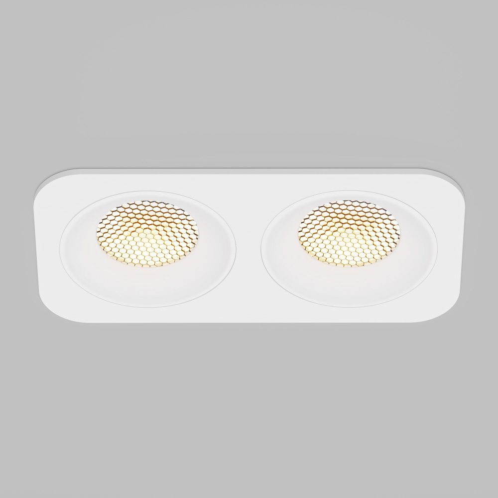 Светильник встраиваемый Tetro 20W 3000K белый IP44 15277/LED Elektrostandard  4690389217906, a071314
