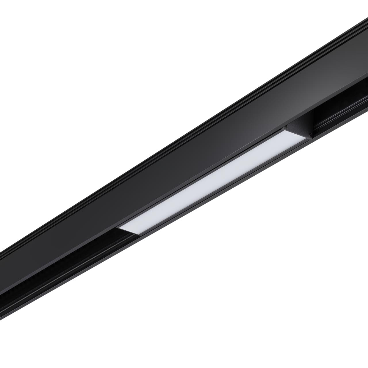 Трековый светодиодный светильник Novotech Kit 358517, 12W LED, 4000K, черный