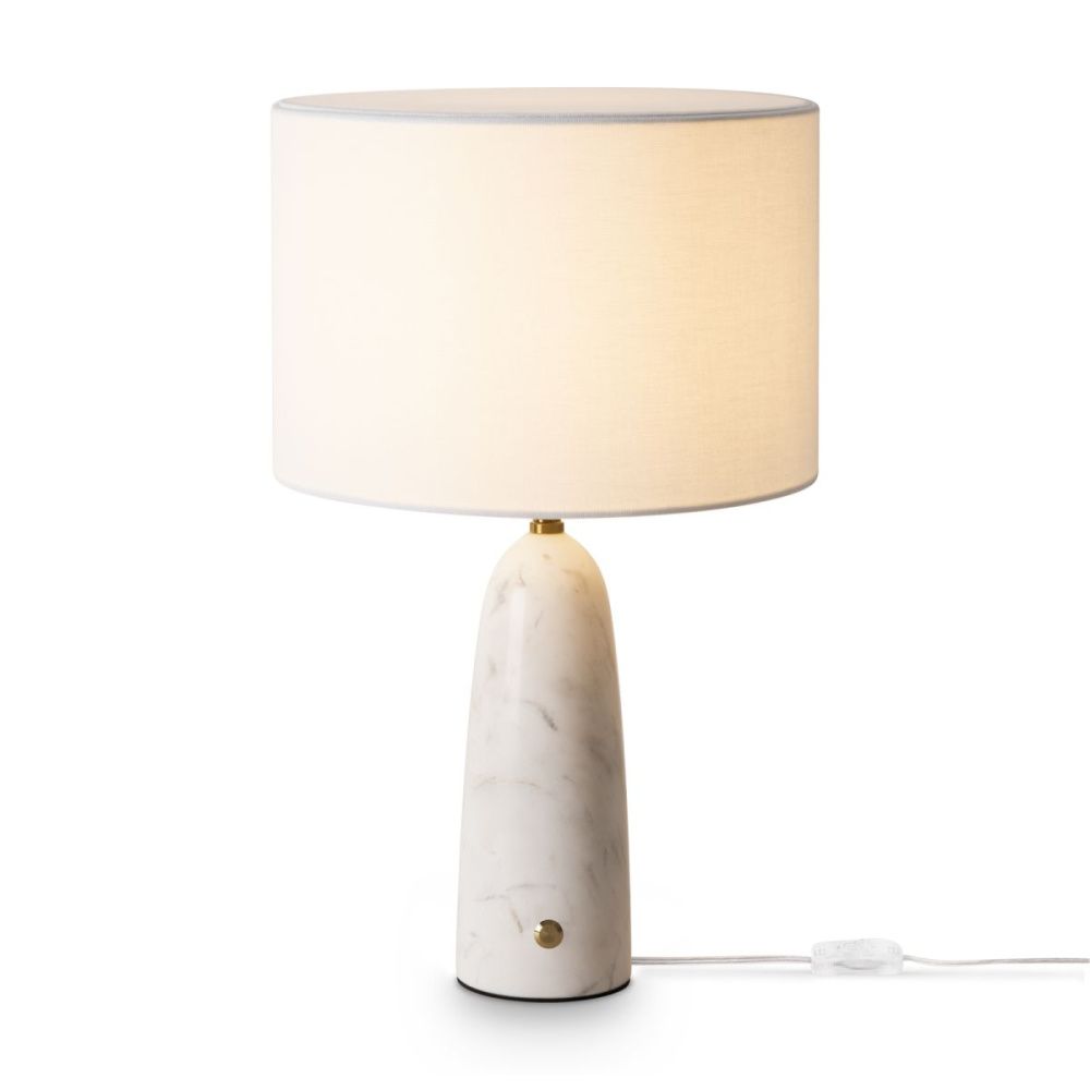 Настольная лампа 48 см, Freya MarmoLatte FR2054TL-01BS3, латунь